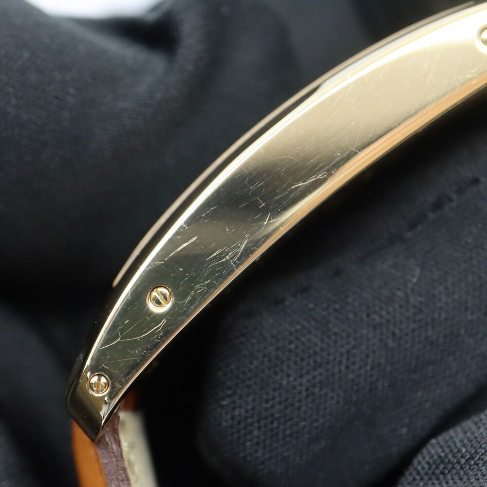 Cartier Tank American LM Chrono Reflex Watch Yellow Gold Perpetual Carre 18k — view 9
