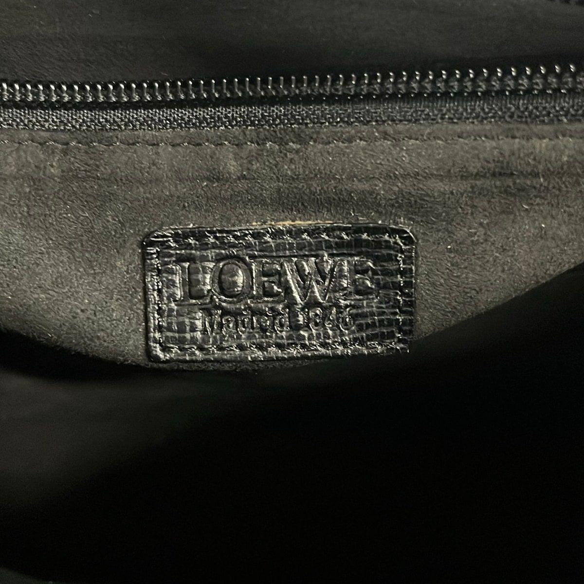 Loewe Second Bag Black Leather — view 9