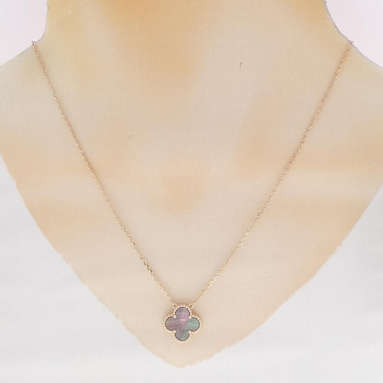 Van Cleef & Arpels Vintage Alhambra Necklace — view 5