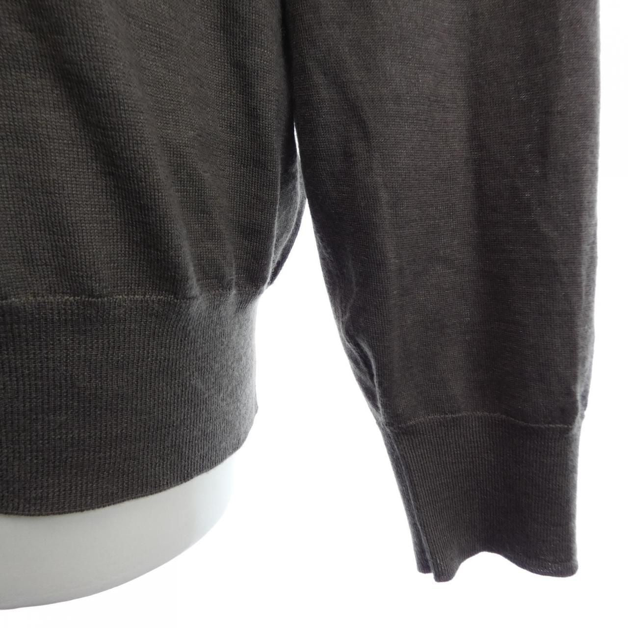 Hermes Knit Sweater Gray — view 6