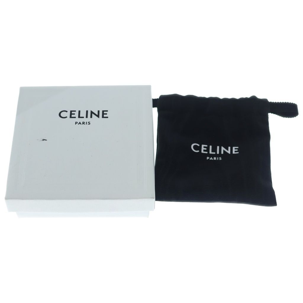 Celine Triomphe Bangle Bracelet Silver — view 6
