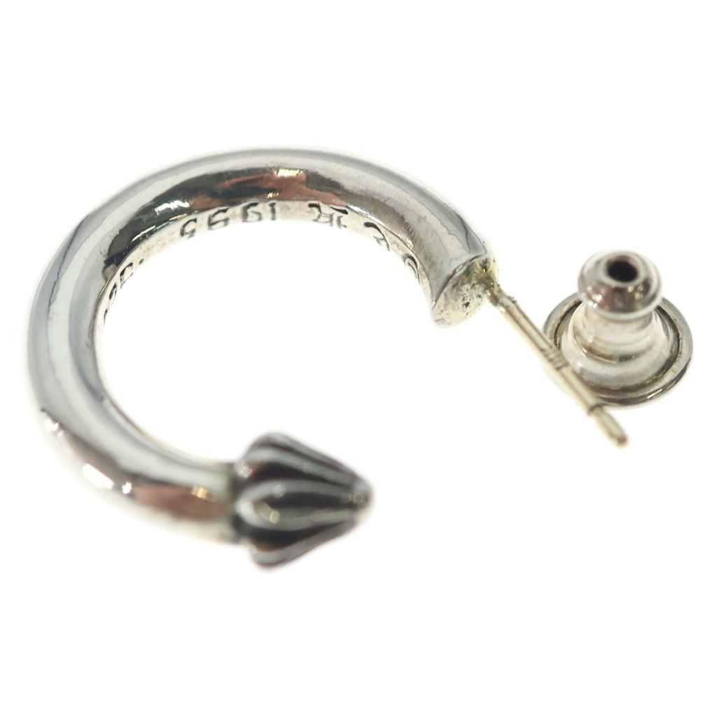 Chrome Hearts Hoop Plain Earrings Silver — view 6