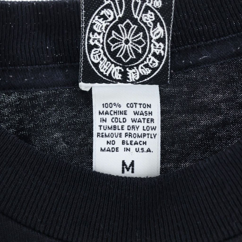 Chrome Hearts Vintage Celtic Cross Back Print Short Sleeve T-Shirt Black — view 8