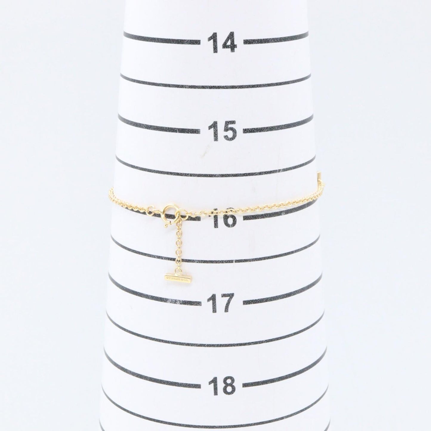Tiffany & Co Bracelet T Smile Diamond 16 cm 18k — view 6