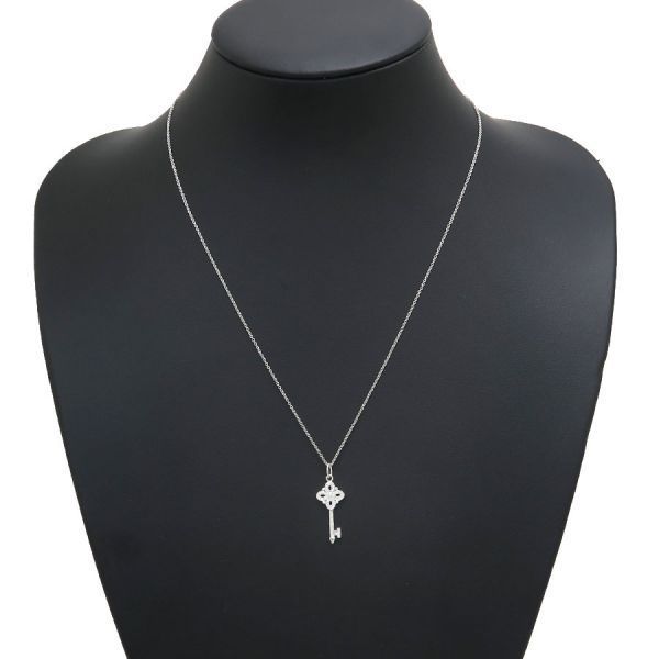Tiffany & Co Victoria Diamond Charm Mini Necklace — view 7
