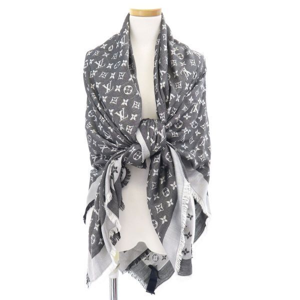 Louis Vuitton Shawl Monogram Denim Scarf — view 9