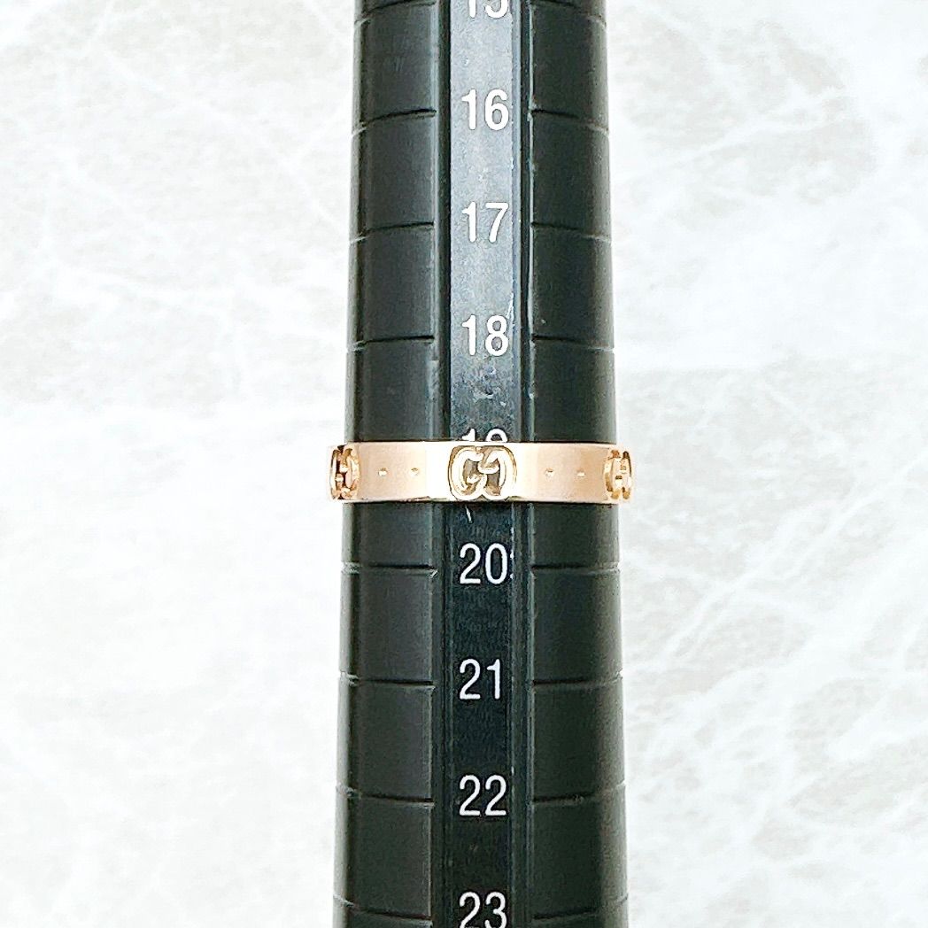 Gucci Icon Pink Gold Ring — view 9