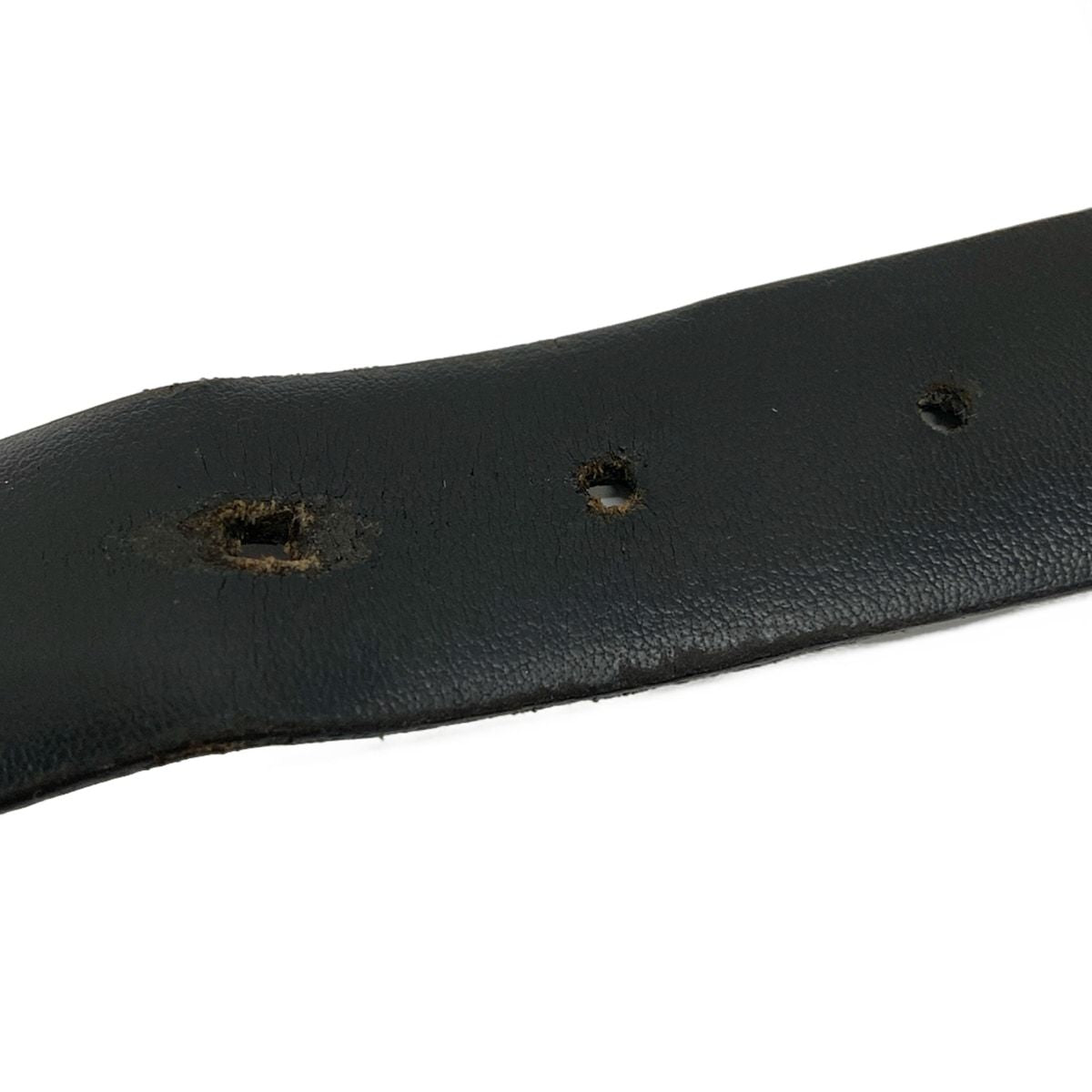 Louis Vuitton Belt Ceinture Neogram Noir Leather Cowhide — view 8