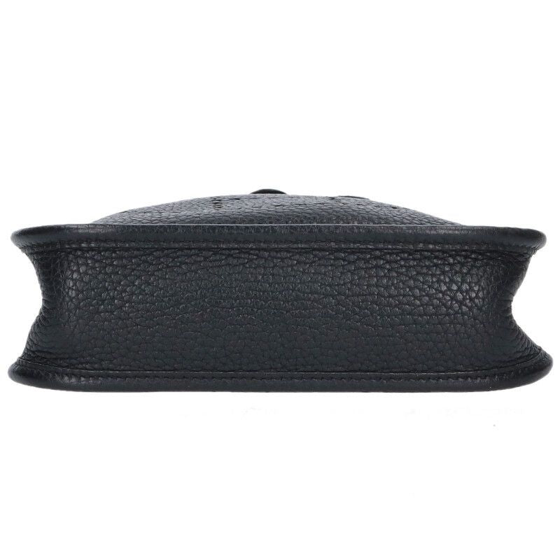 Hermes Evelyne TPM Taurillon Clemence Noir Shoulder Bag TPM — view 5