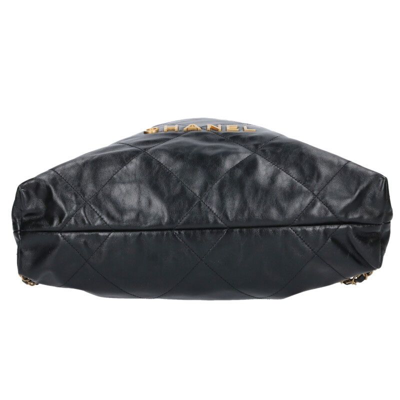 Chanel 22 Large Shiny Calfskin Backpack — view 5