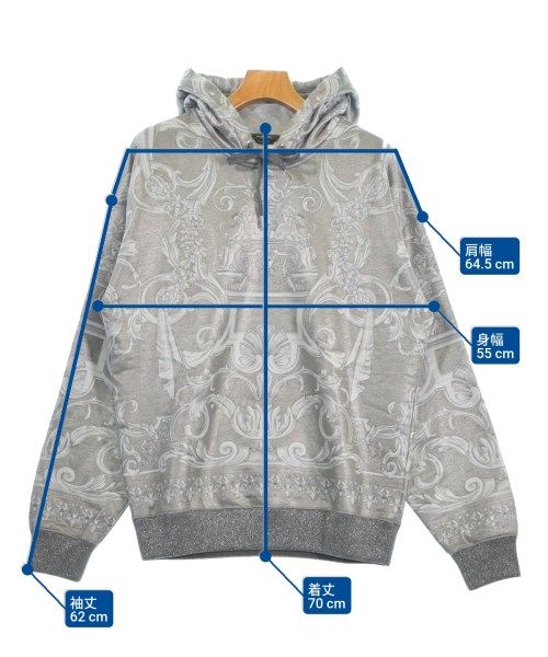 Versace Hoodie Silver — view 6