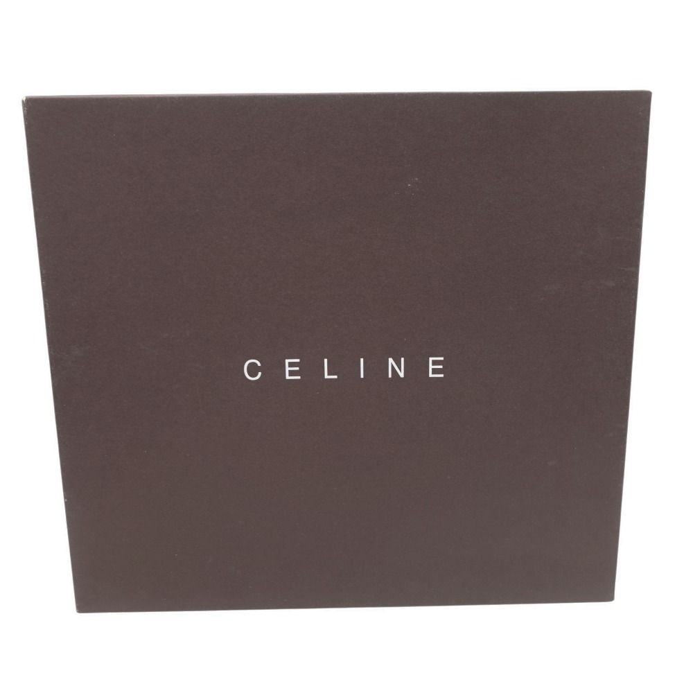 Celine Boots Suede Nubuck Side Zip Short High Heels Beige 37c — view 9