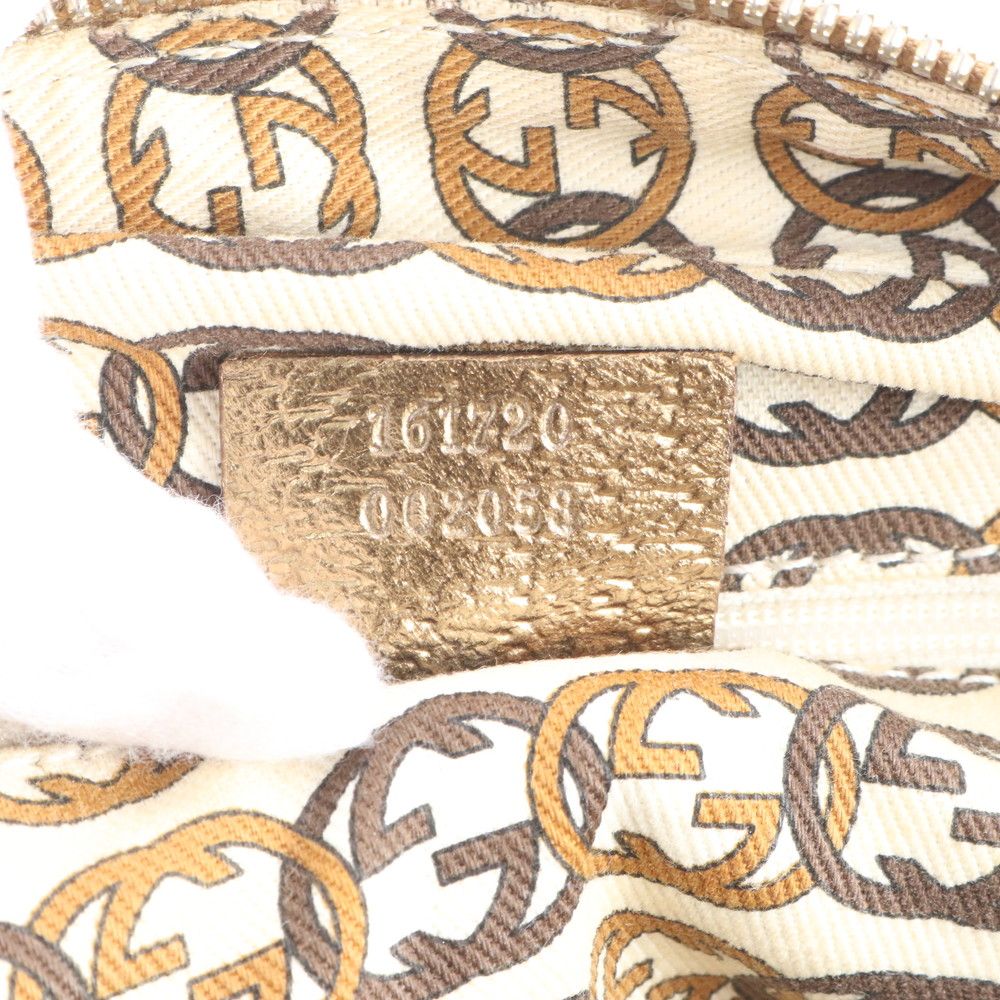 Gucci GG Canvas Prince Leather Shoulder Bag Eem — view 9