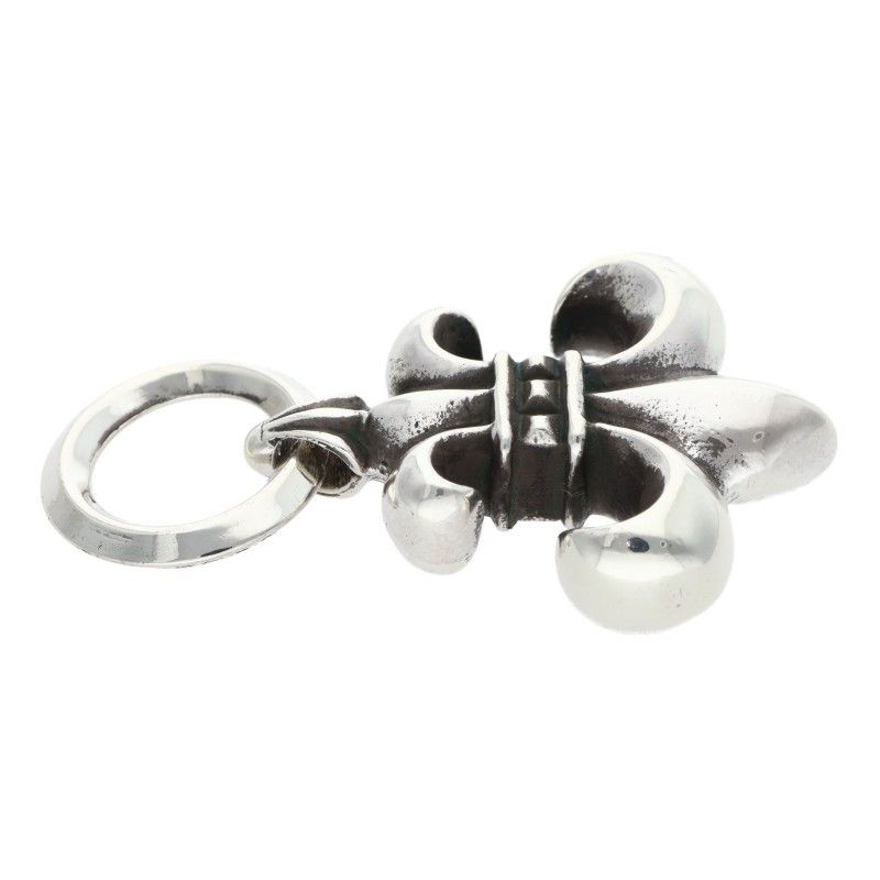 Chrome Hearts BS Fluer BS Pendant Silver Necklace — view 5
