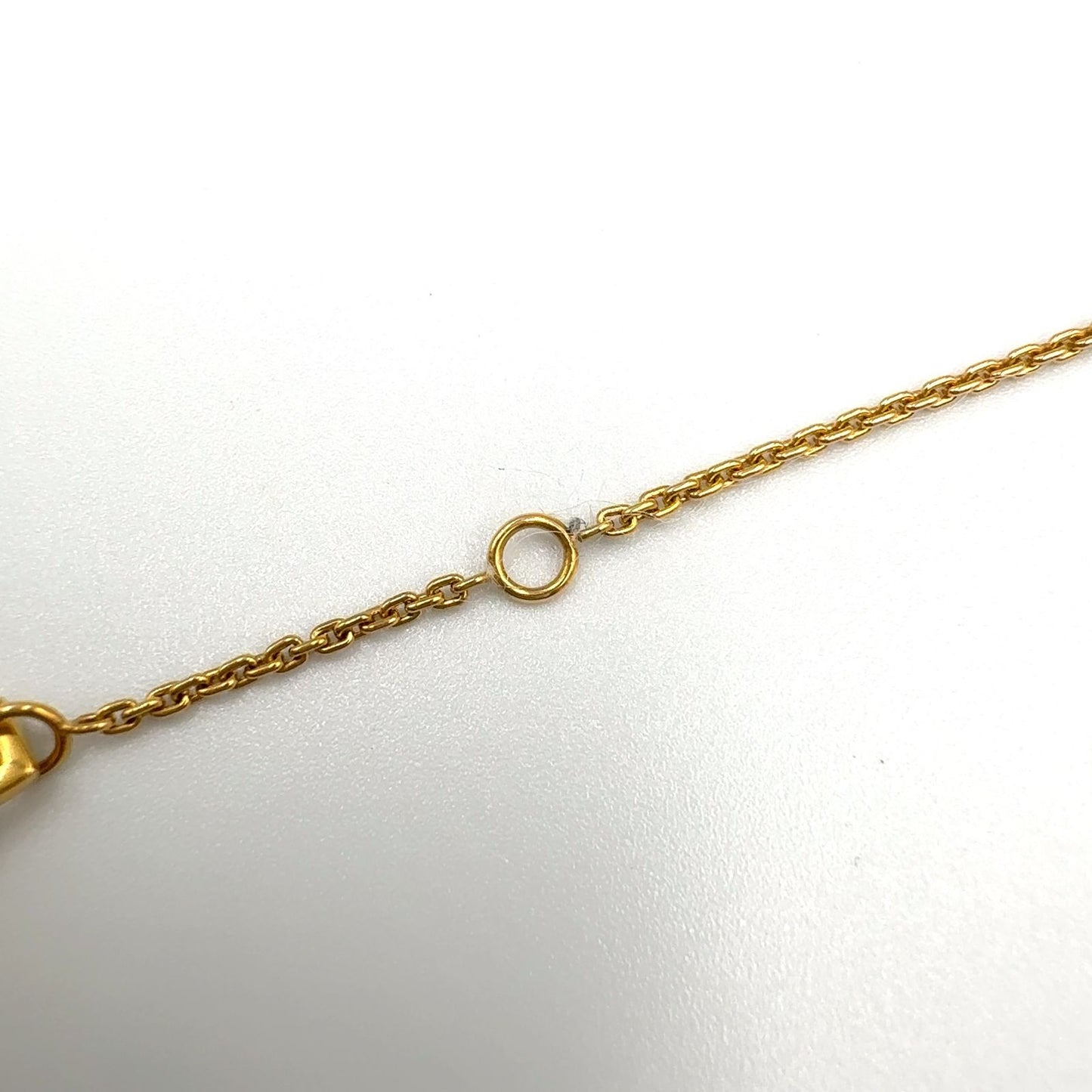 Louis Vuitton Pendentif Monogram Idylle 1 Point Diamond Pink Gold Necklace — view 9