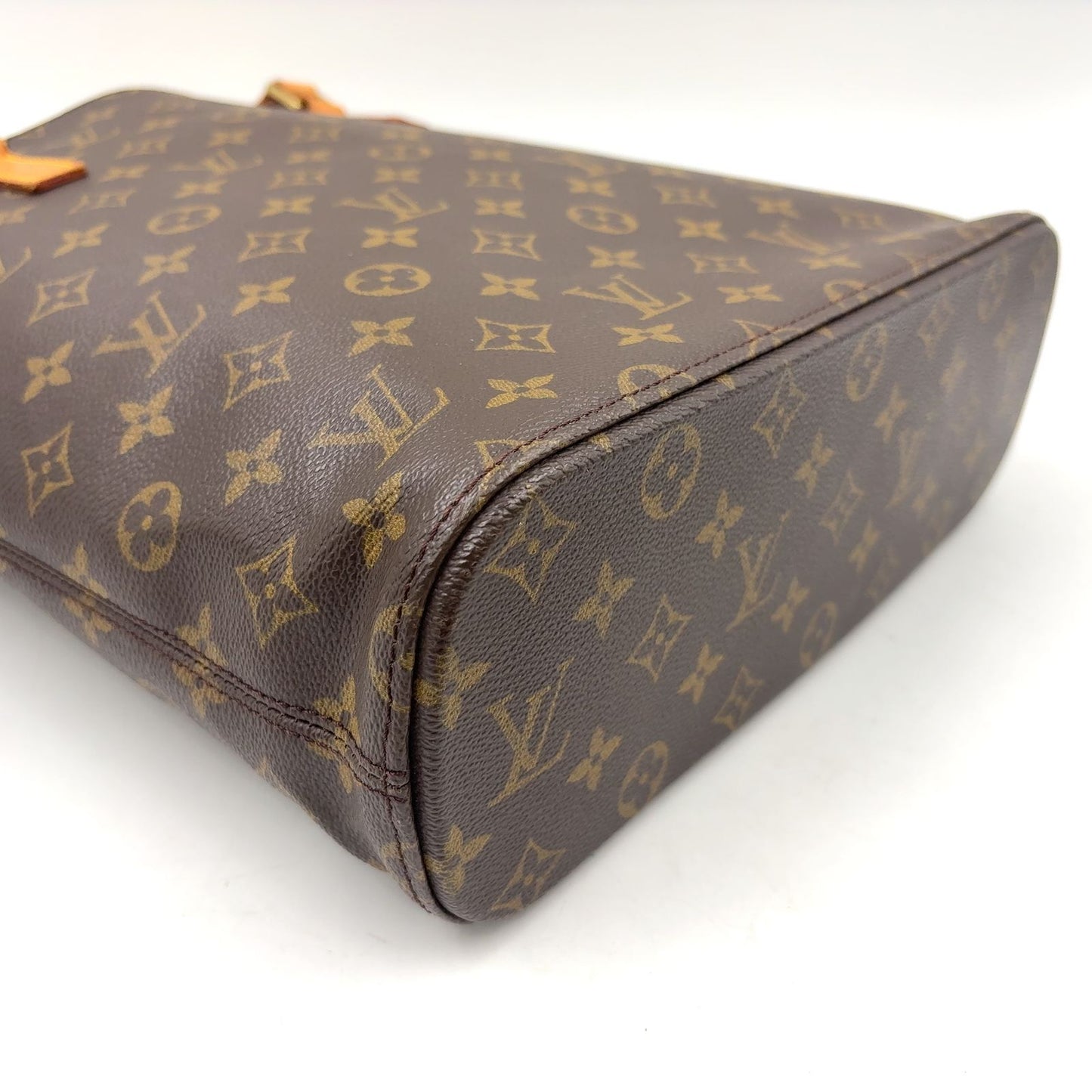Louis Vuitton Vavin GM Monogram Leather Brown Tote Gold — view 9
