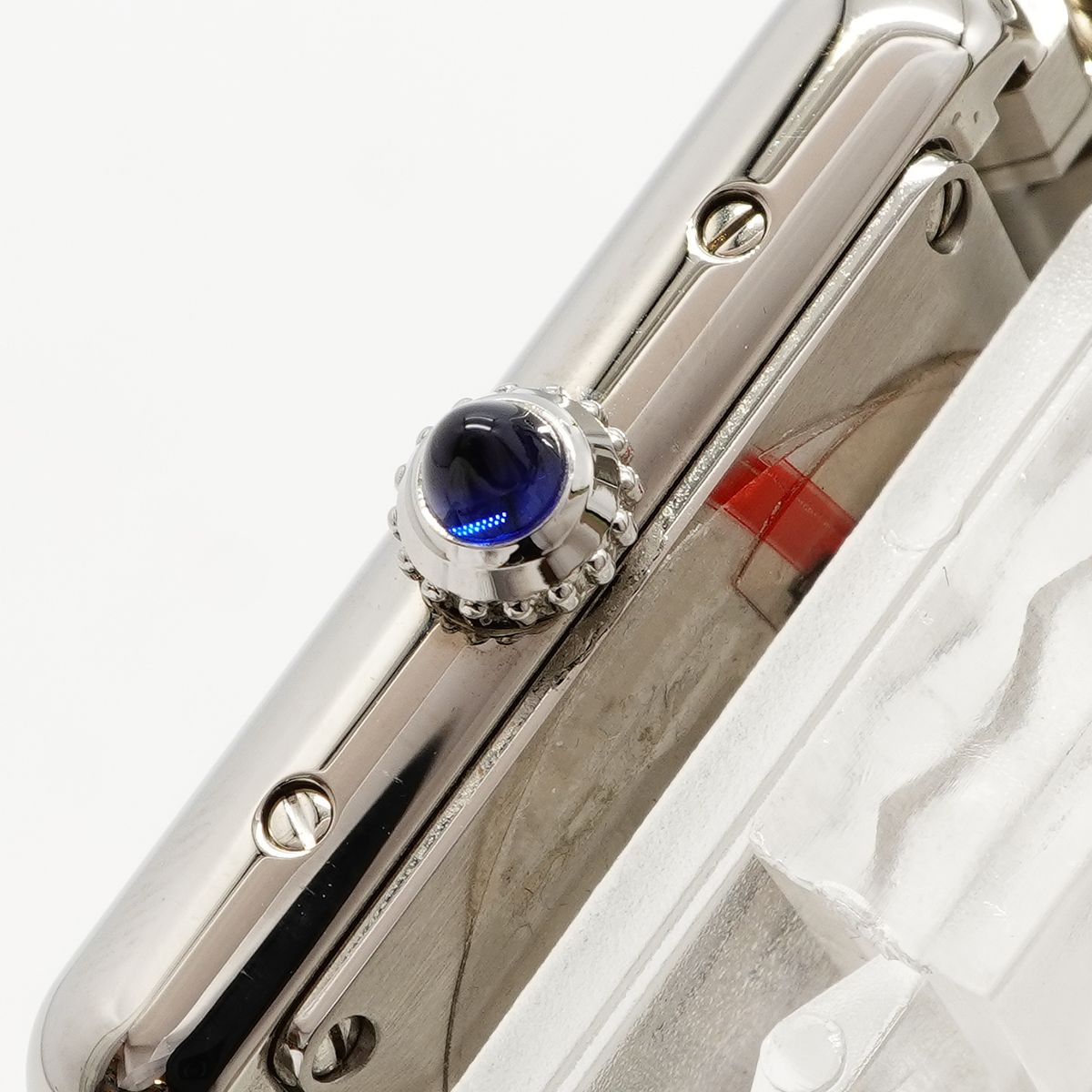 Cartier Tank Mast SM Silver Dial Watch — view 9