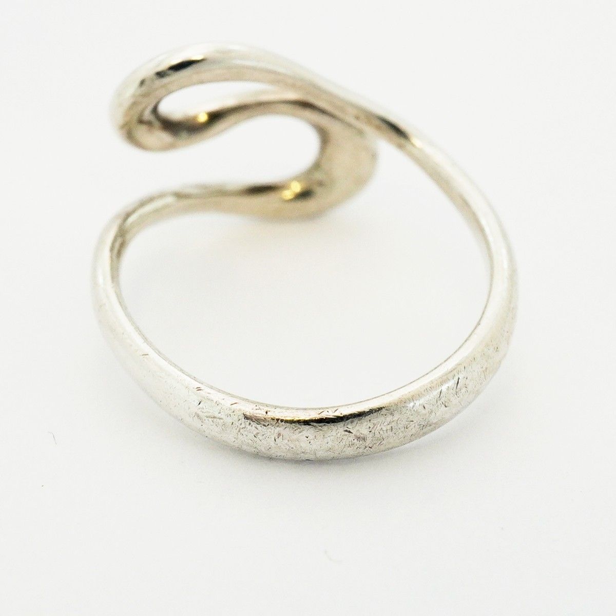 Tiffany & Co Ring Open Wave 925 Sterling Silver — view 8