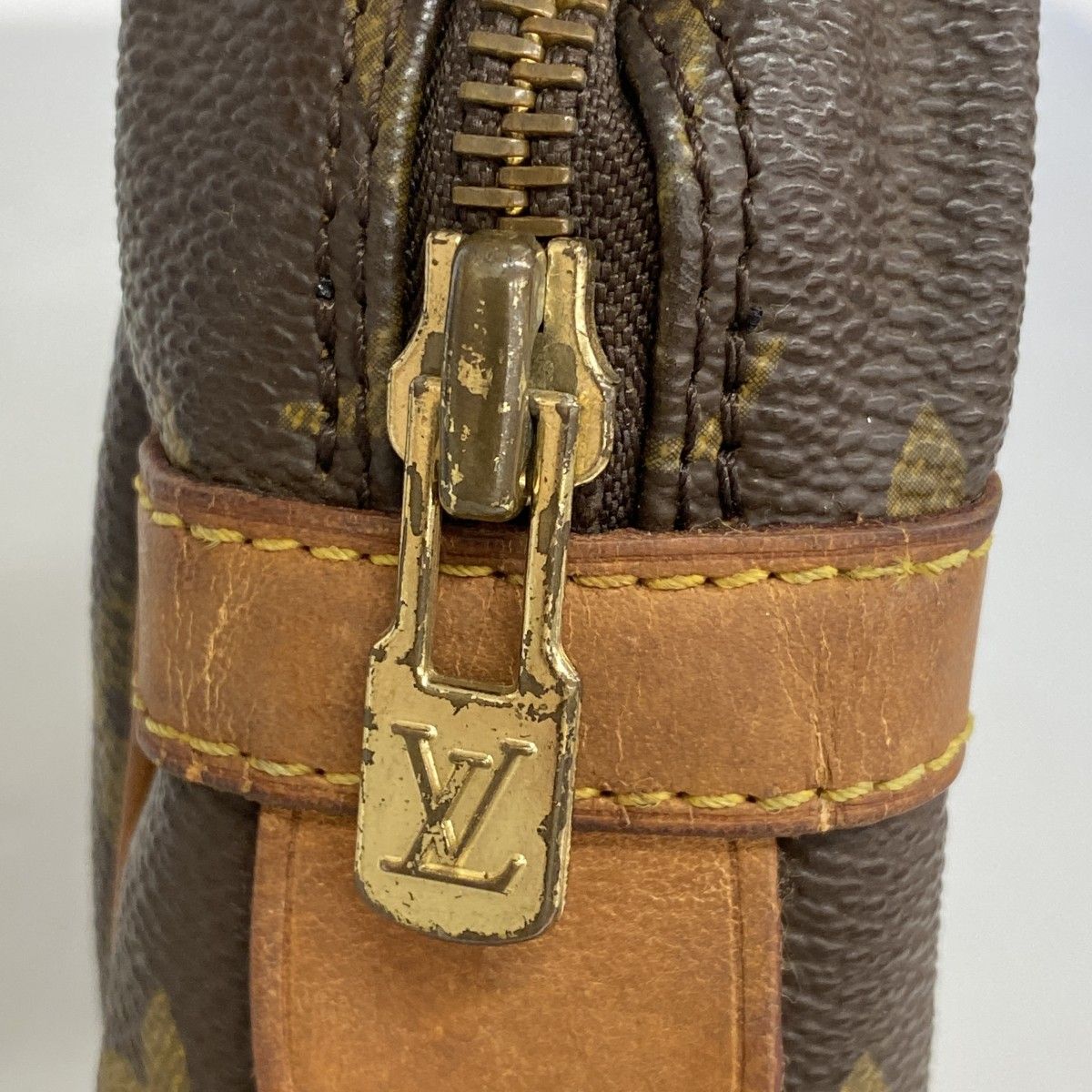 Louis Vuitton Clutch Monogram Compiegne 28 Brown — view 9