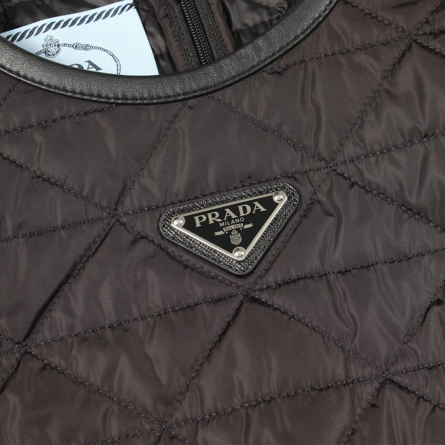 Prada Dress Re-Nylon Quilted Nylon — view 7