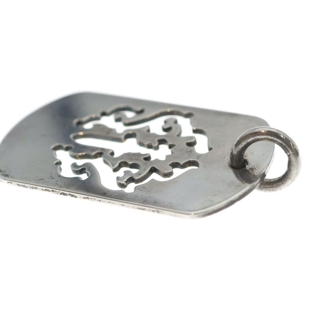Chrome Hearts D Tag Lrg Ltd Large Dog Tag Necklace Top — view 6