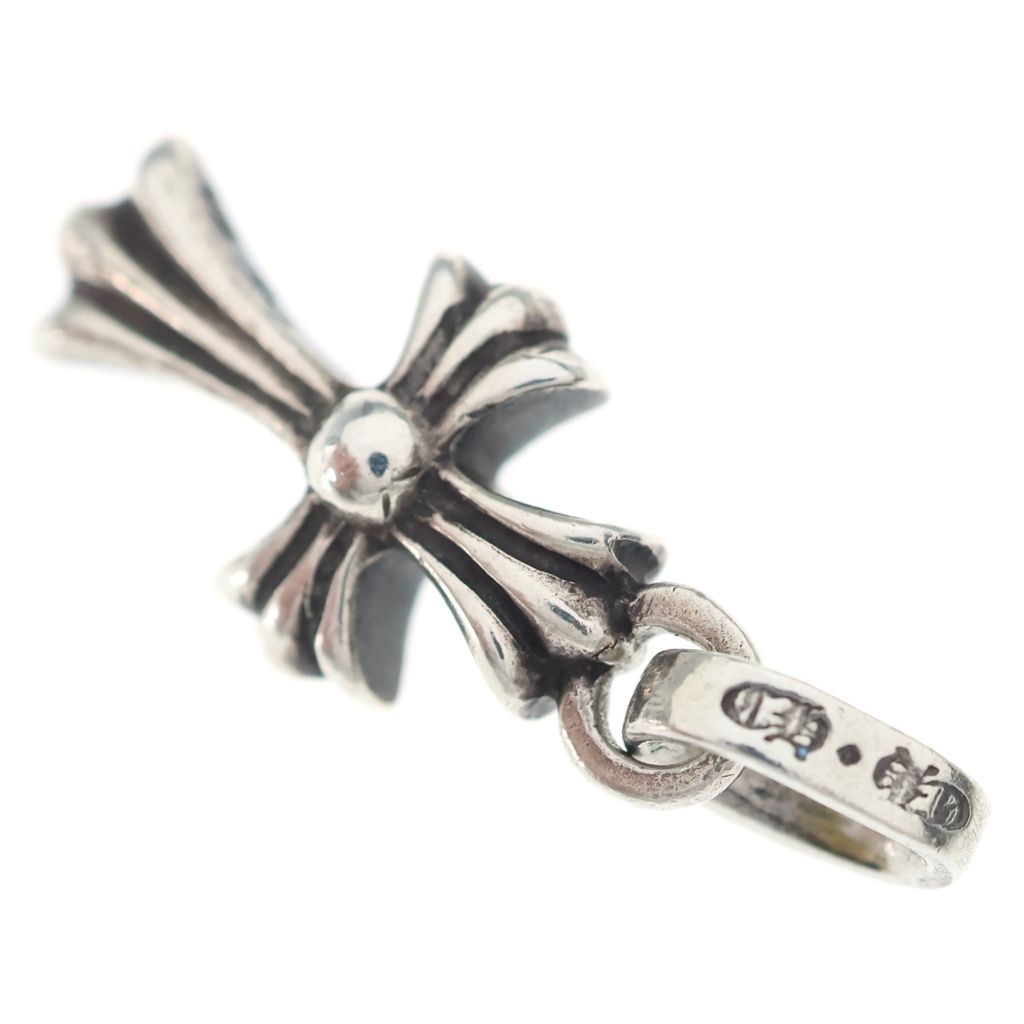 Chrome Hearts Crs Baby Fat Cross Pendant Top Silver — view 6
