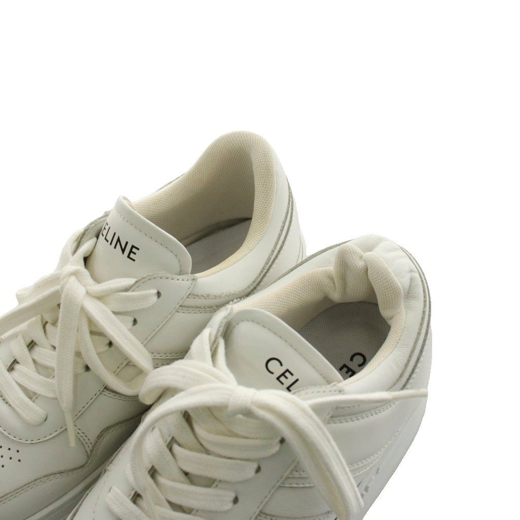 Celine Sneakers Shoes Thick Sole Logo 36 White — view 7