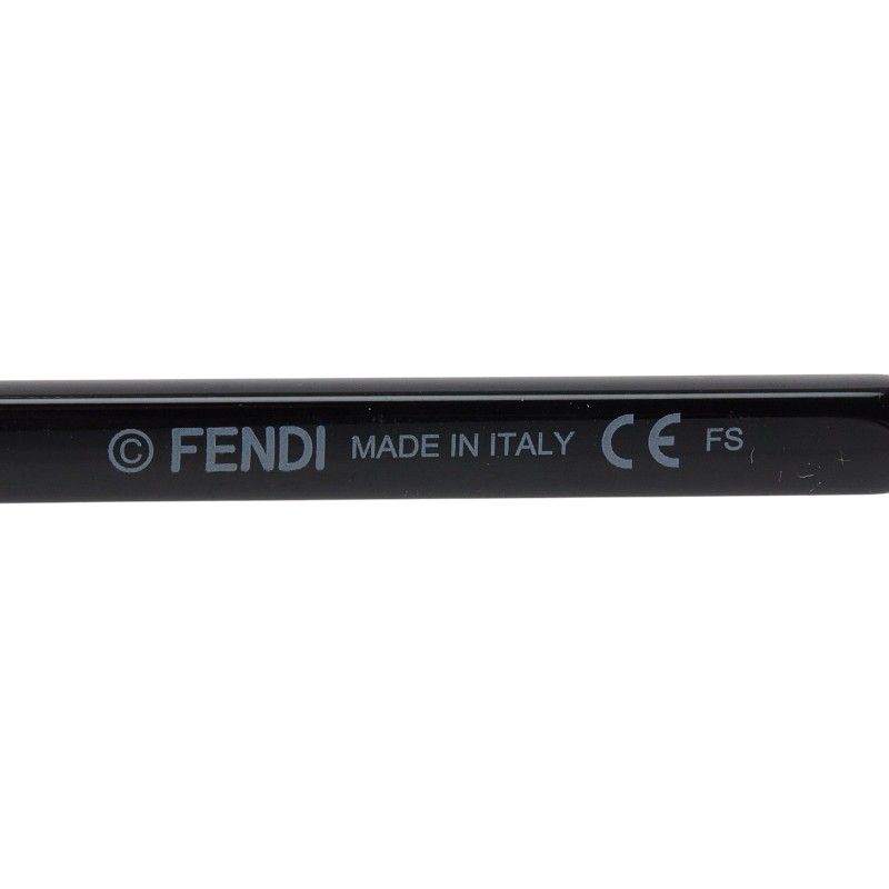 Fendi Logo Sunglasses Black Red Blue Acetate Su 1- Eyewear — view 6