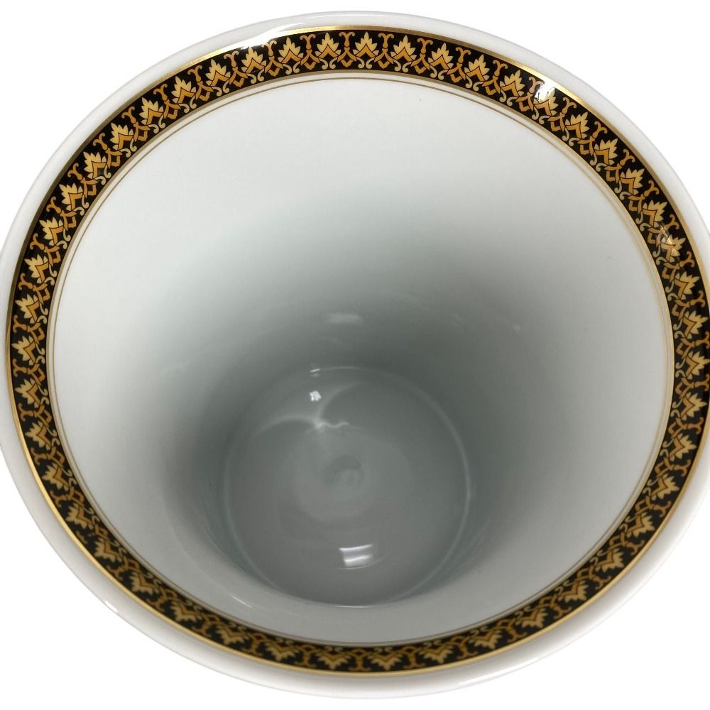 Versace Vase Flower Base Ceramic White — view 8
