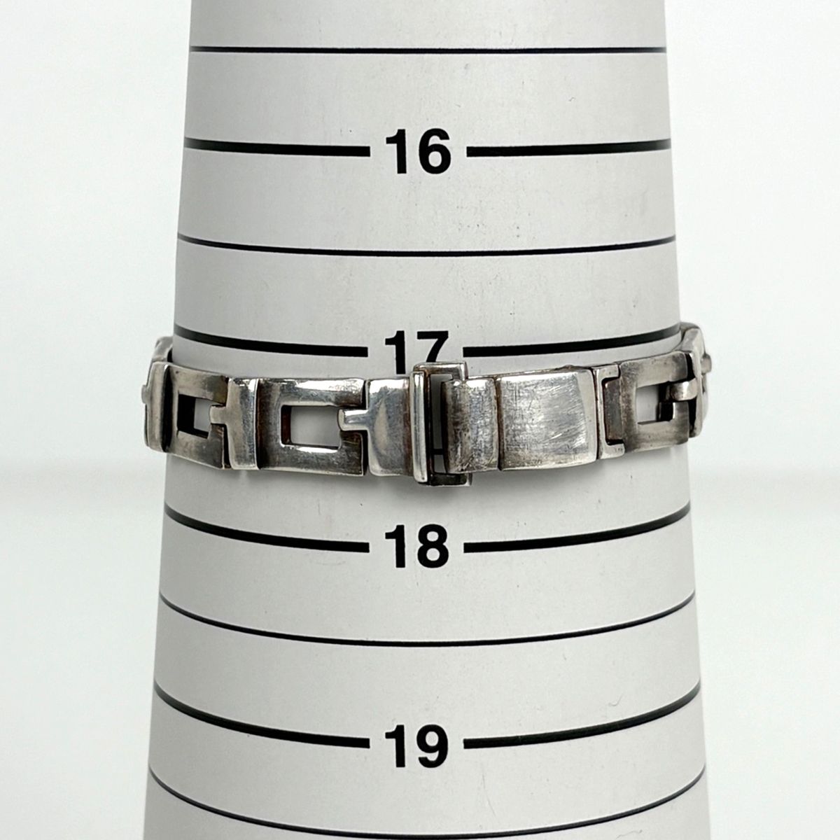 Gucci Logo Bracelet 925 Sterling Silver — view 4