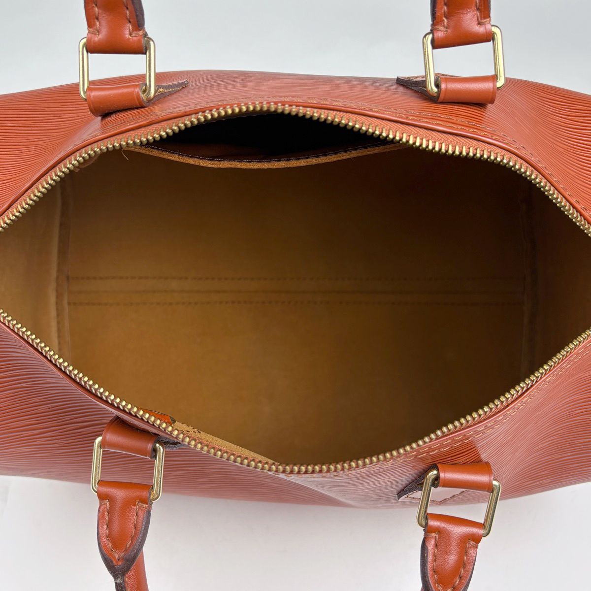Louis Vuitton Speedy 30 Boston Bag Epi Kenya Brown — view 7