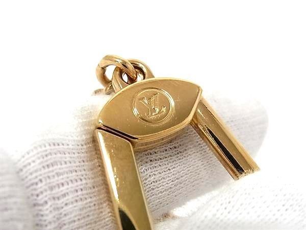 Louis Vuitton Key Holder Porte Cles Speedy Jonc Beige Gold Resin Bag Charm — view 3