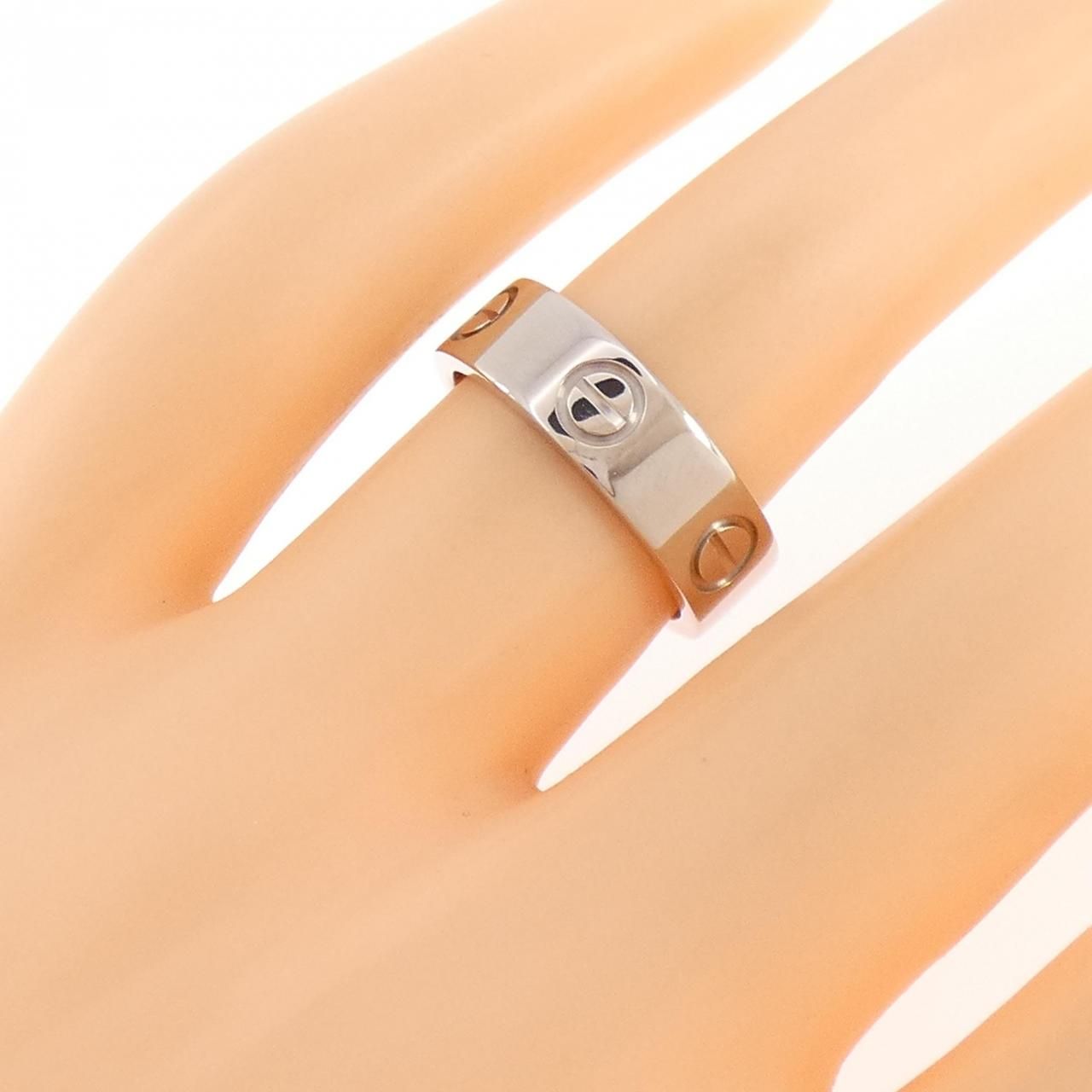 Cartier Love Ring White Gold — view 4