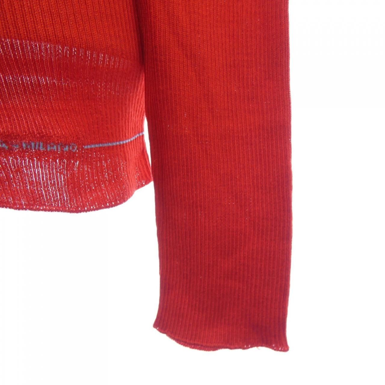 Prada Knit Sweater Red — view 6