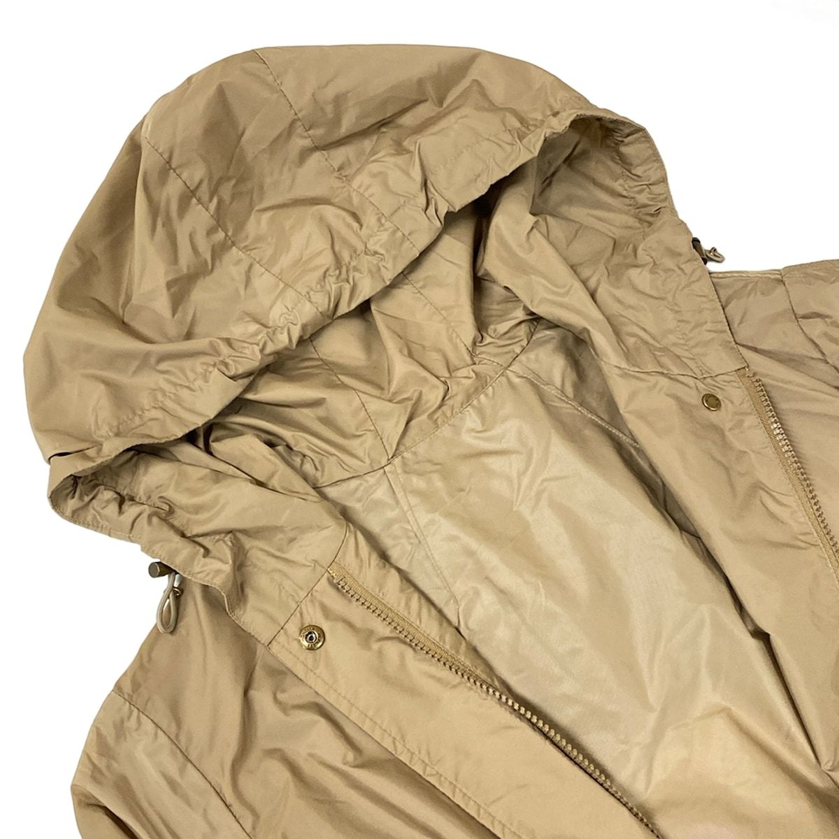 Moncler Coat 00 XS Hiengos Beige Long Sleeve Zip Up Spring Autumn — view 9