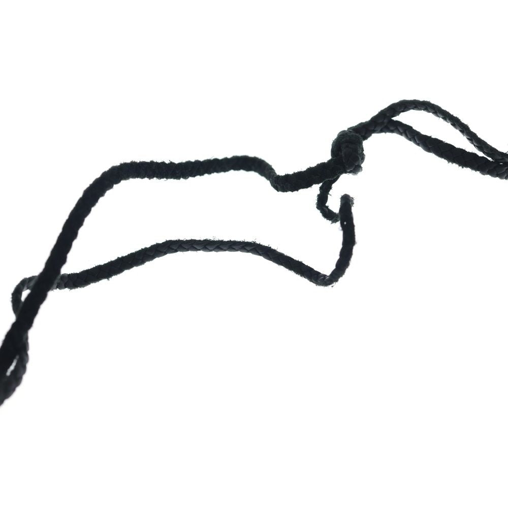 Chrome Hearts CH Crs Sml Small CH Cross BC Boro Chip Braid Necklace Silver — view 6