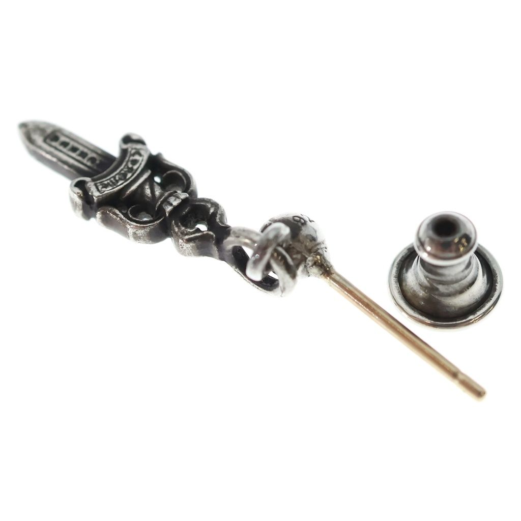 Chrome Hearts Drp Stck Dggr Stack Dagger Drop Earrings Silver — view 6