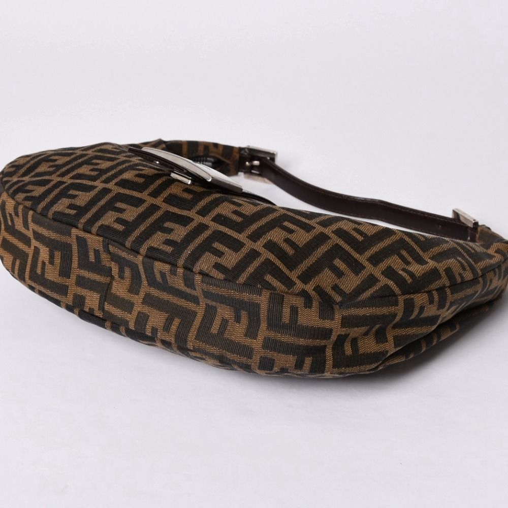 Fendi Mamma Baguette Bag Zucca Canvas Brown — view 8