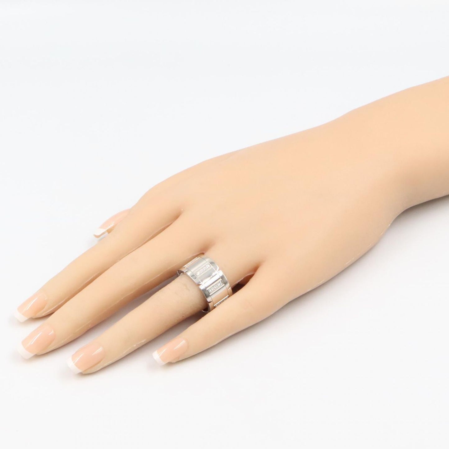 Cartier Ring Tank Francaise LM Diamond 18k White Gold — view 7