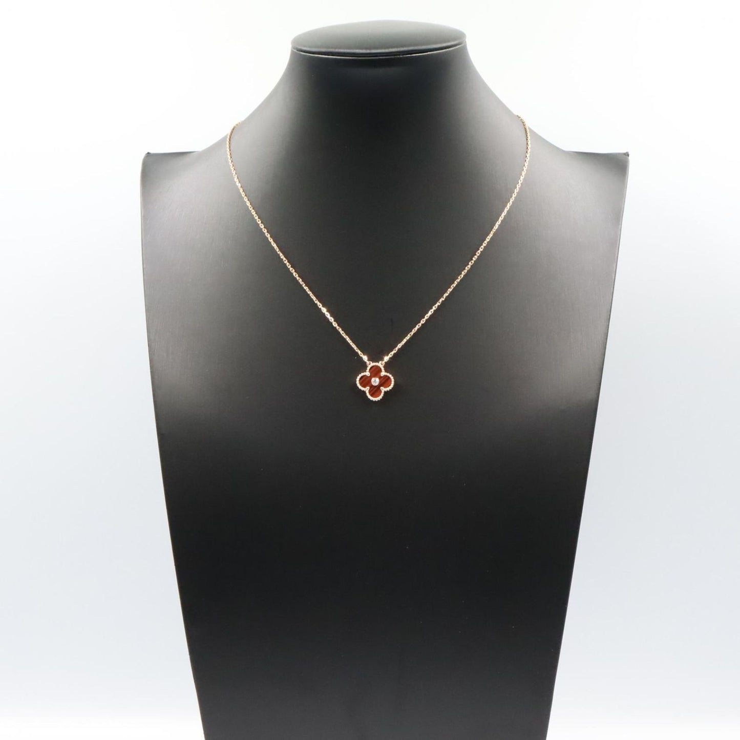 Van Cleef & Arpels Necklace Vintage Alhambra Bullseye 37 41.5 cm 18k Pink Gold — view 5