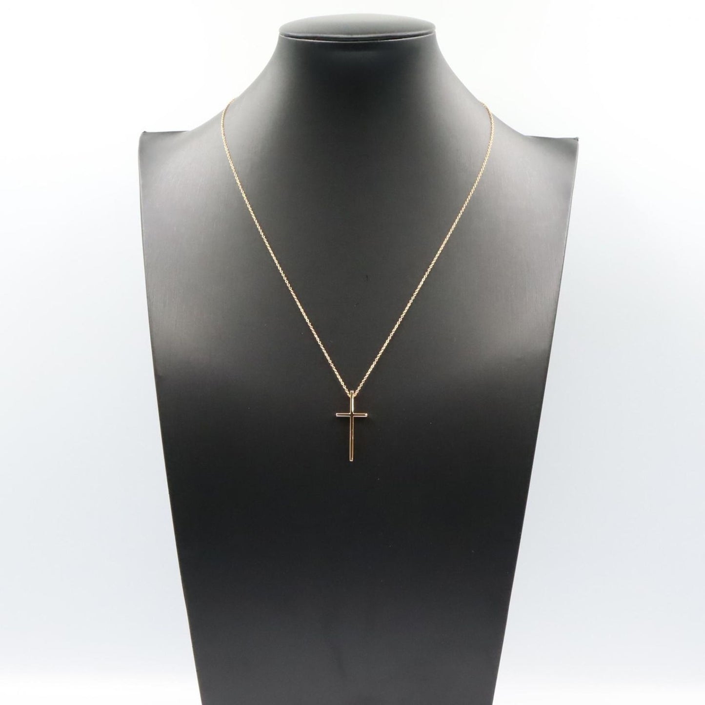 Tiffany & Co Necklace Cross 47 cm 18k Pink Gold — view 6