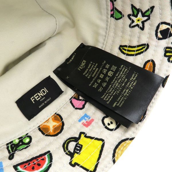 Fendi Bucket Hat Gray — view 9