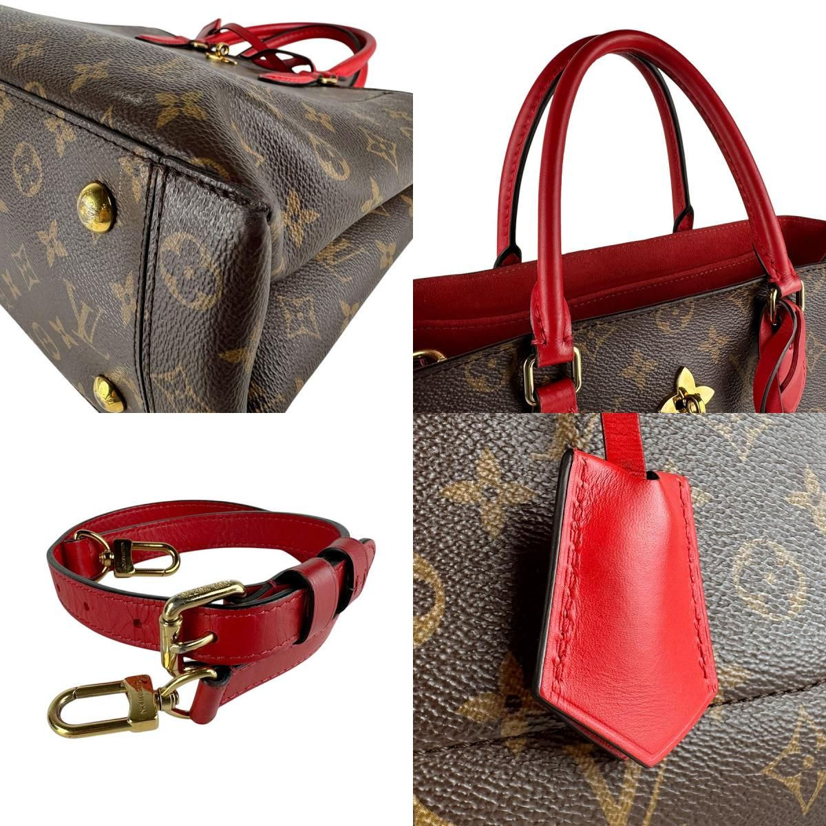 Louis Vuitton Shoulder Bag Monogram Flower — view 9