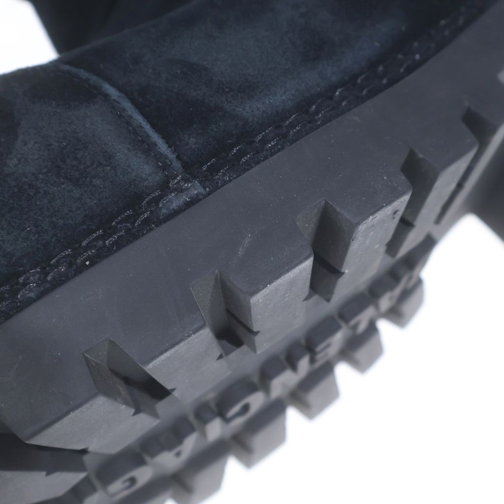 Balenciaga Alaska Fur Boots Fur Shearling Long Black — view 6