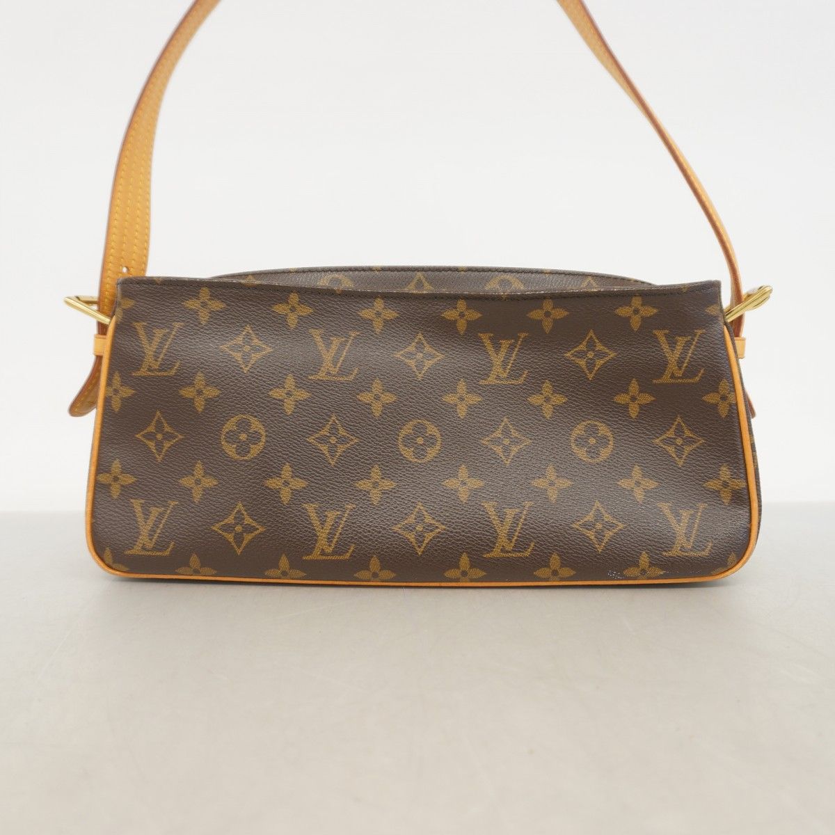 Louis Vuitton Shoulder Bag Monogram Viva Cite MM Brown — view 9