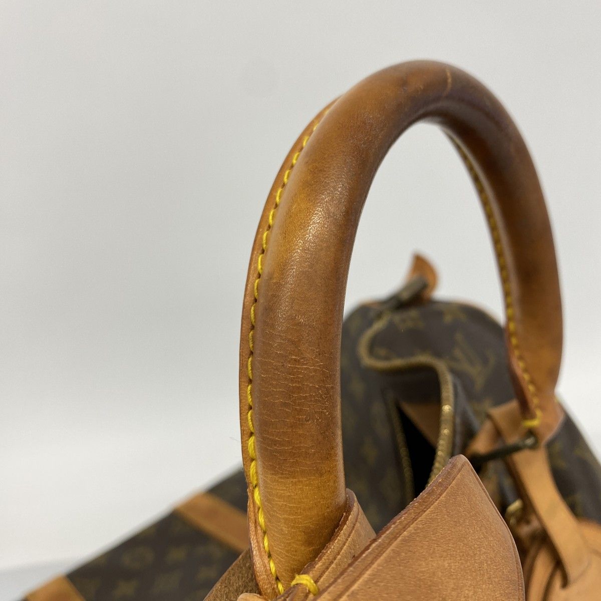Louis Vuitton Boston Bag Monogram Keepall 45 Brown — view 9