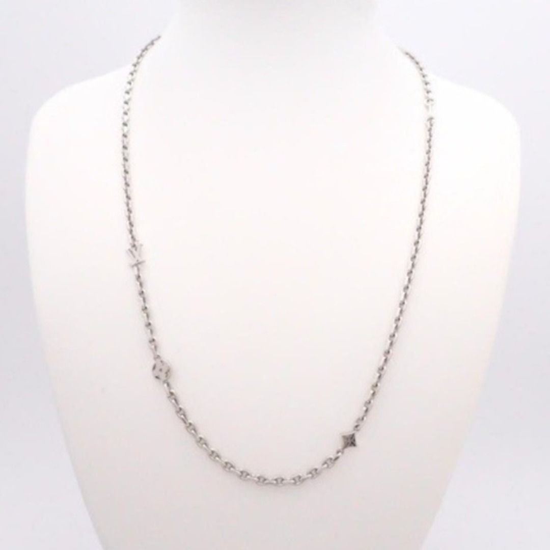 Louis Vuitton Chain VL Yours Necklace Silver — view 9