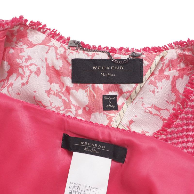 Max Mara Weekend Skirt Suit 42 40 Tweed — view 8
