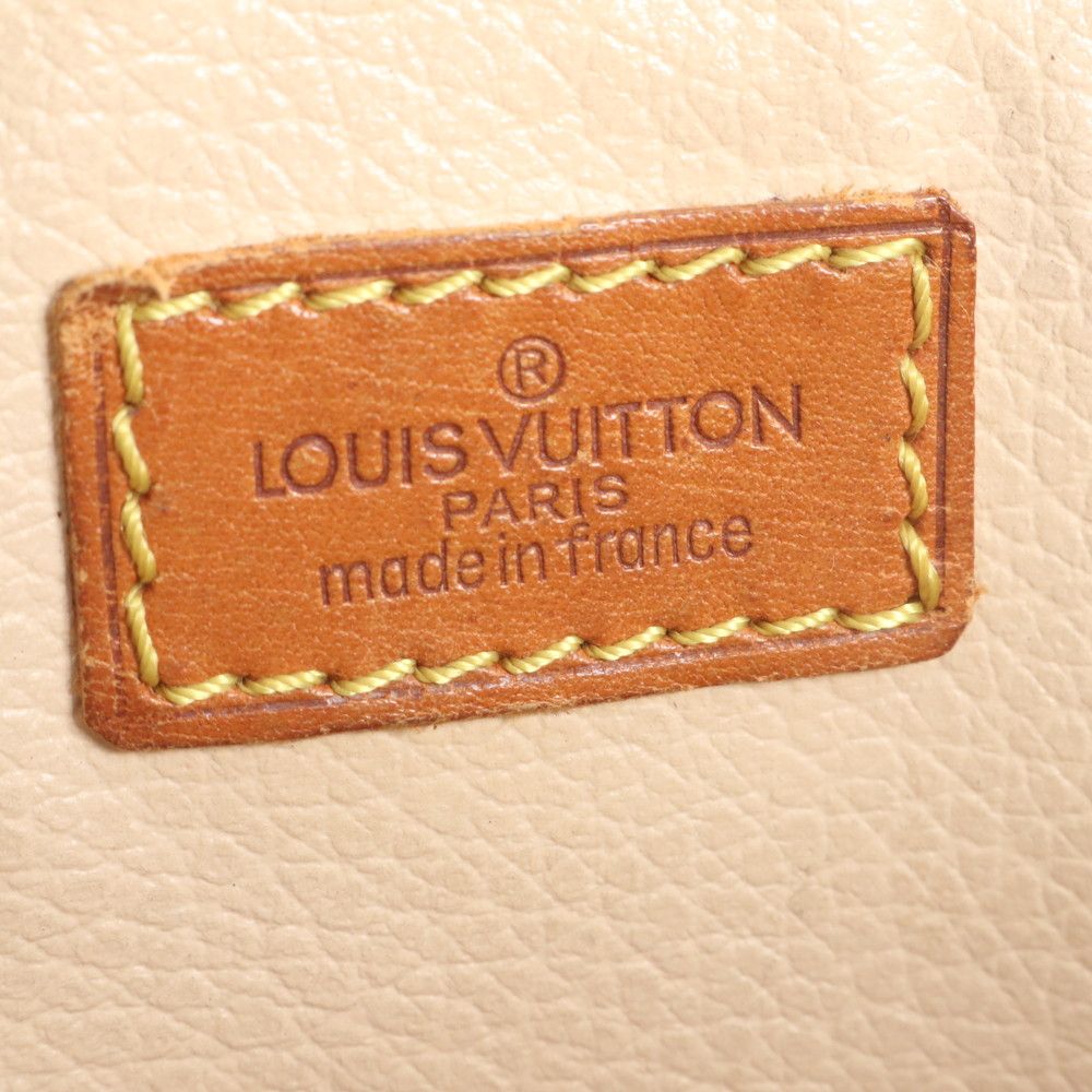 Louis Vuitton Monogram Sac Plat Leather Tote Shoulder Business Document — view 9