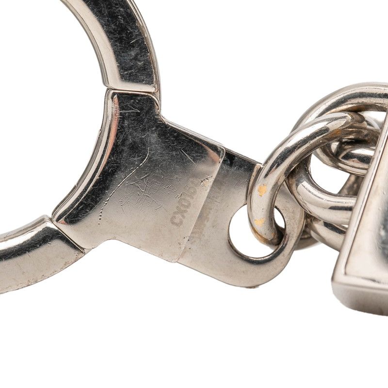 Louis Vuitton Taiga Porte Cles LV Club Key Ring Key Holder Bag Charm Ardoise — view 5